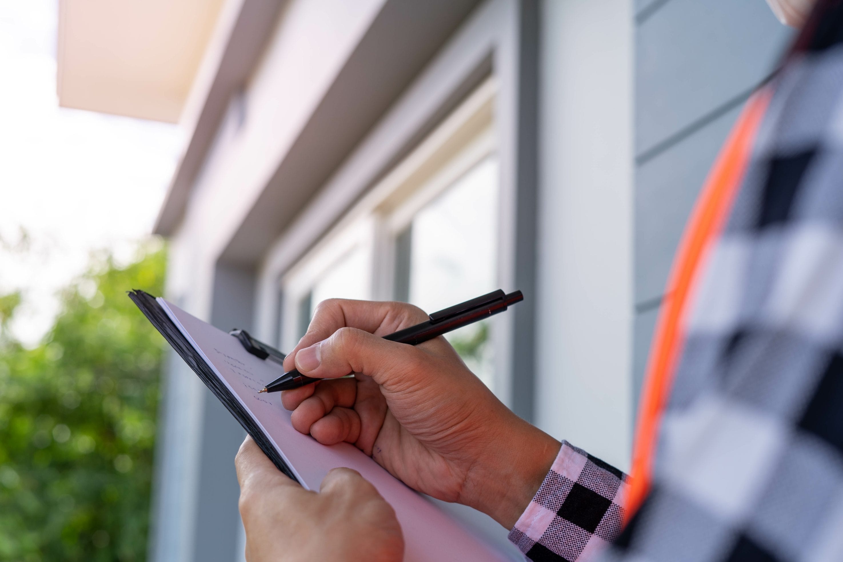 Home Inspector Conducting a Post-Closing Inspection
