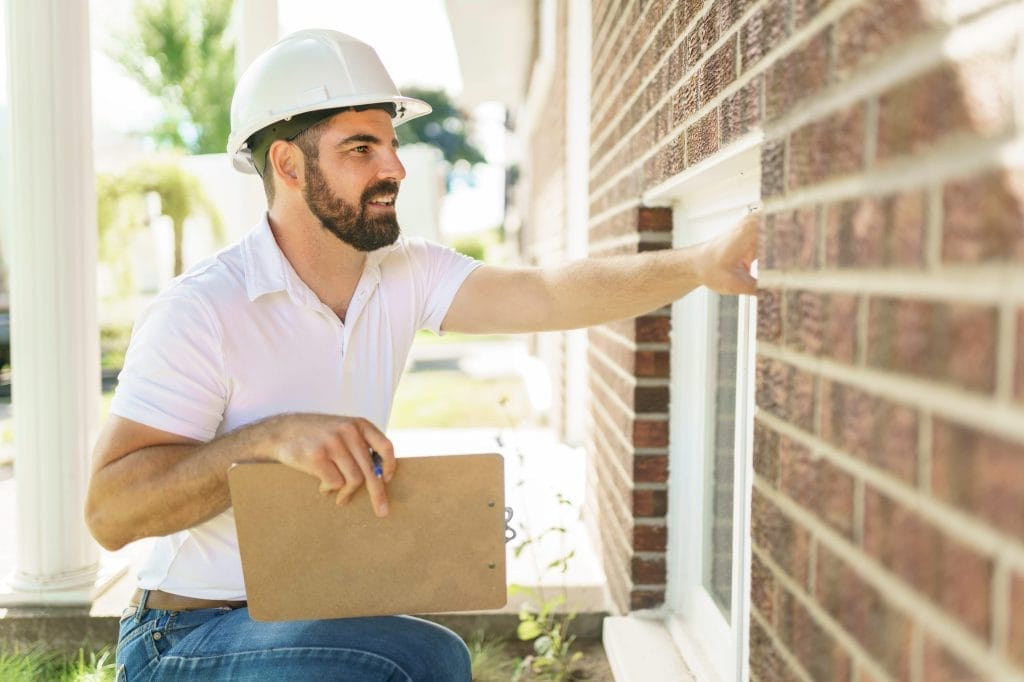 Home Inspection on Home Exterior